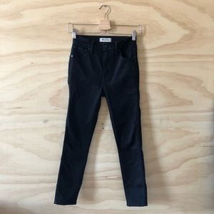 madewell high rise skinny jeans